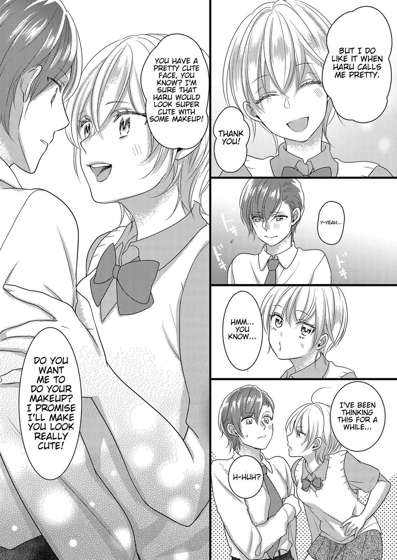 Perverted Haru and Sana ～Love Connected Through Cosplay～ - Original Culo - Page 7