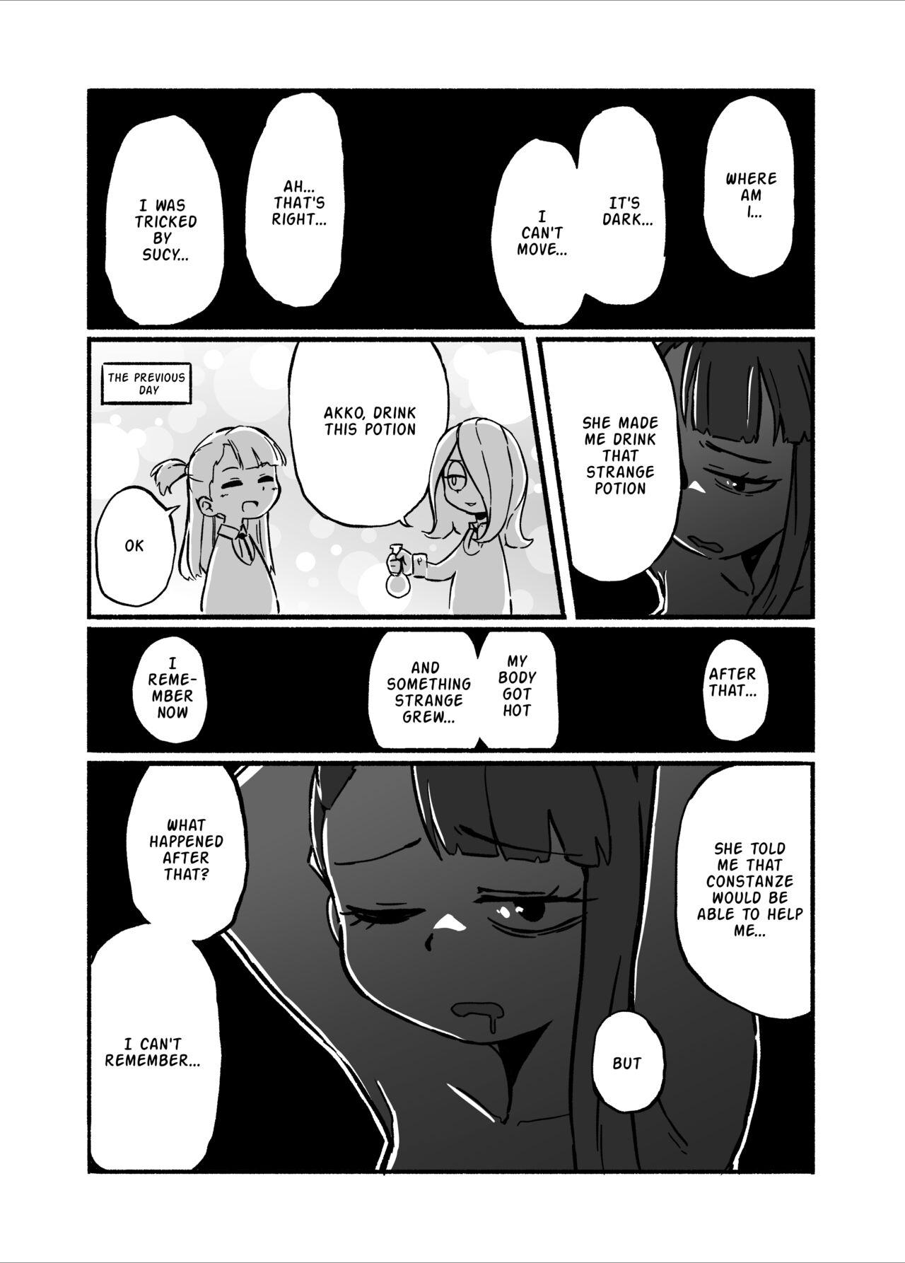 Blowjob Contest Constanze's Laboratory - Little witch academia Virginity - Page 4