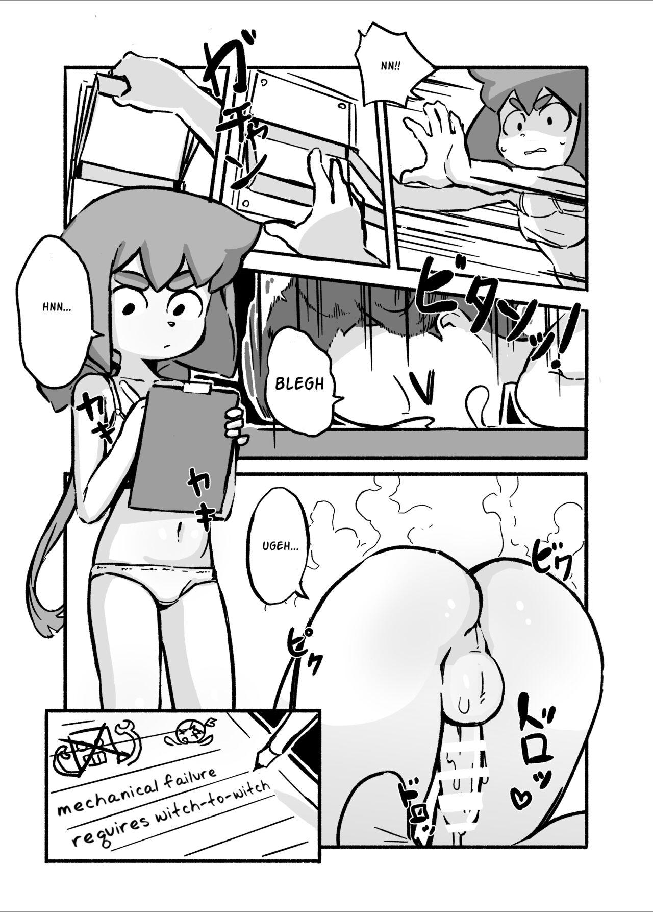 Blowjob Contest Constanze's Laboratory - Little witch academia Virginity - Page 9