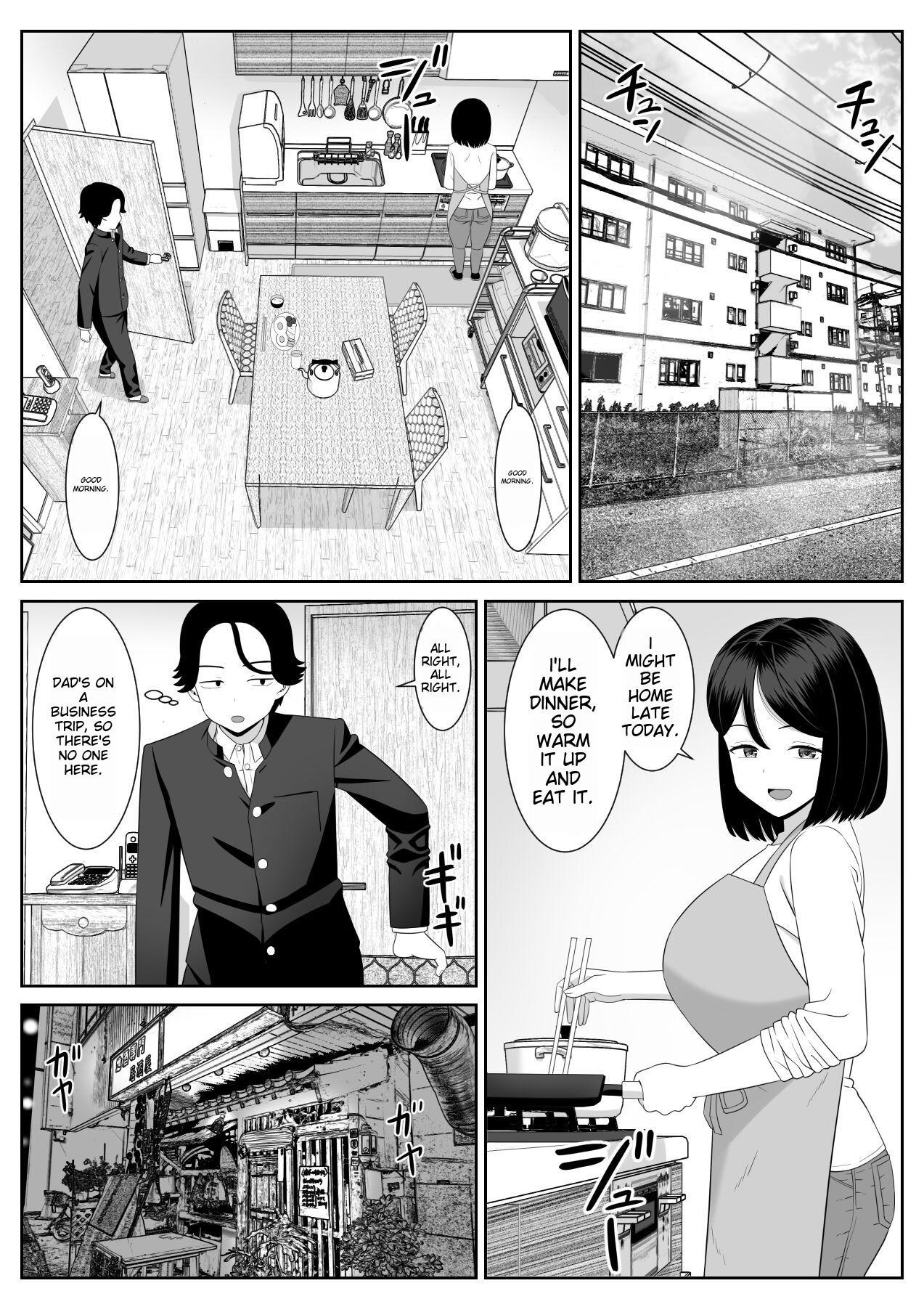 Nice Ass Shishunki Musuko wa Okaa-san ni Yokujou suru | Adolescent Son Lusts For Mom - Original Spoon - Page 8