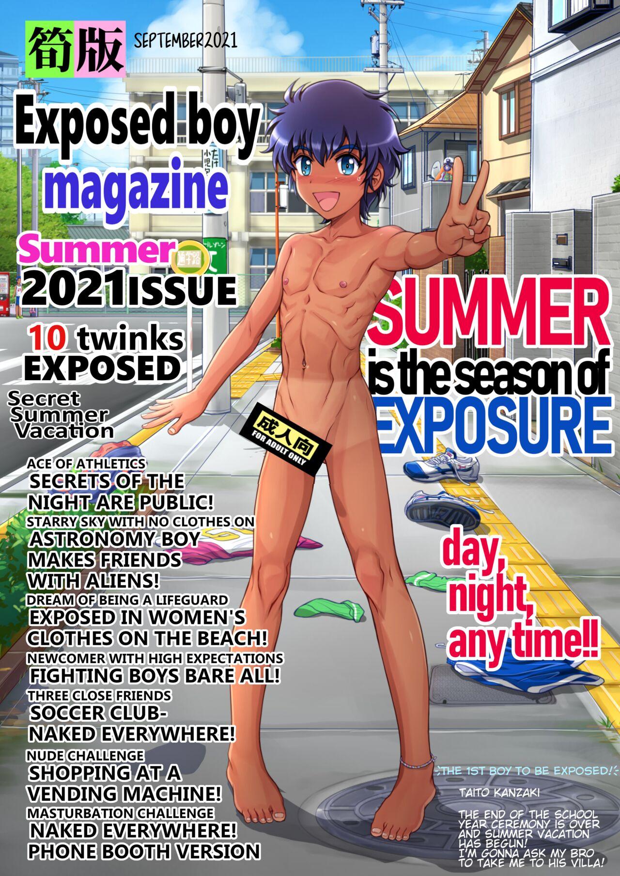 Storyline Roshutsu Shounen Magazine | Exposed Boy's Magazine - Original Camshow - Picture 1