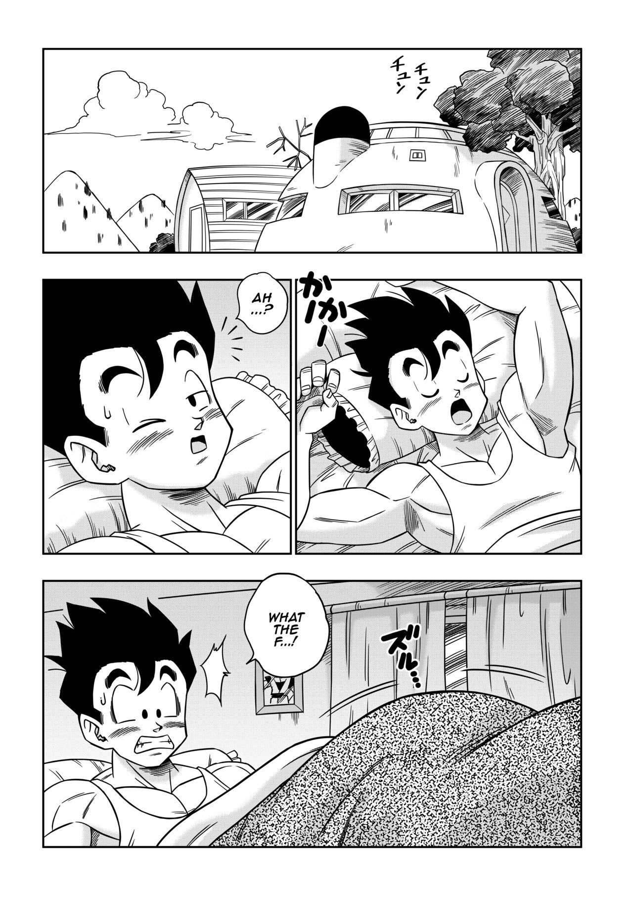 Hidden Cam LOVE TRIANGLE Z PART 5 - Dragon ball z All Natural - Page 3