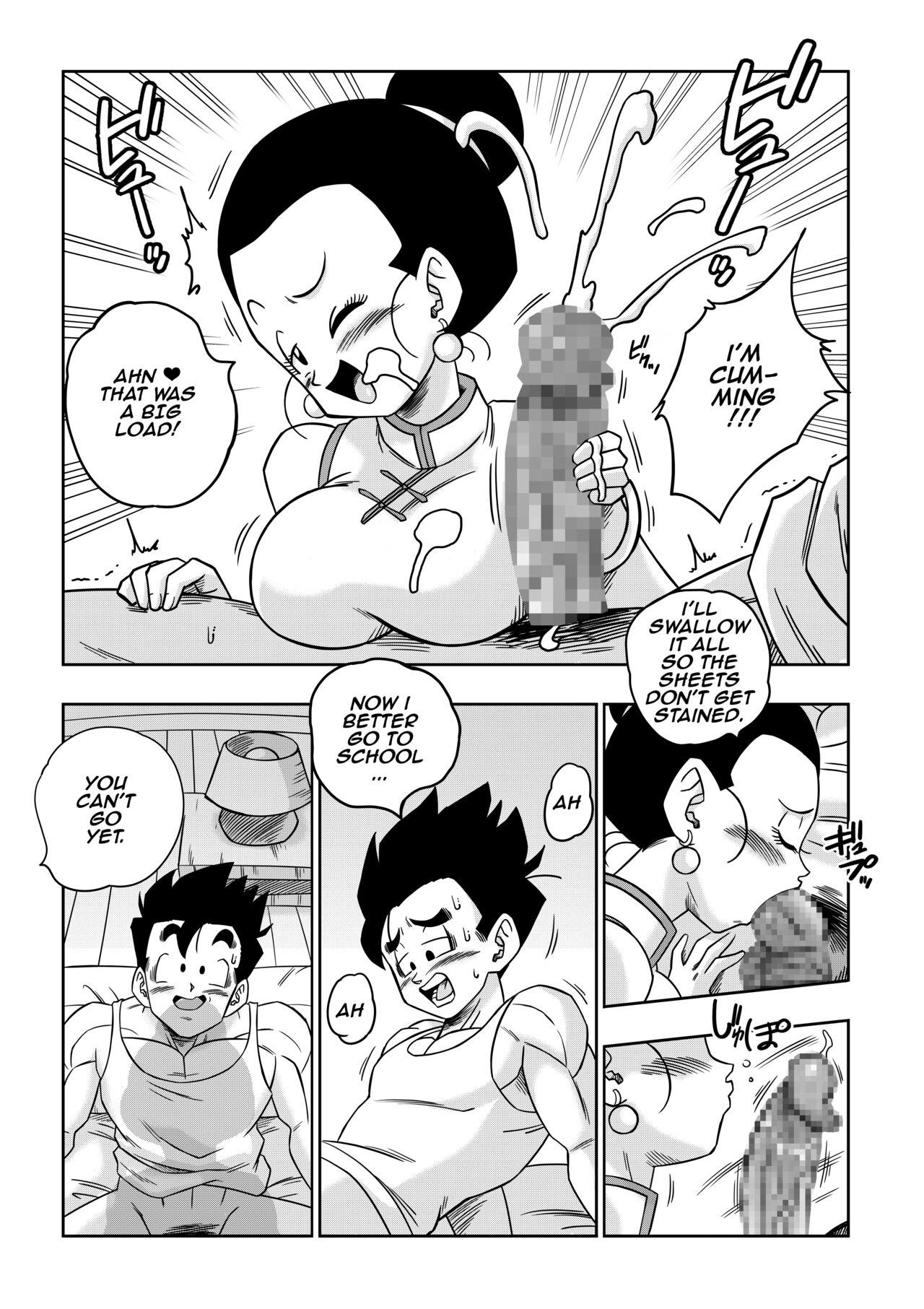 Hidden Cam LOVE TRIANGLE Z PART 5 - Dragon ball z All Natural - Page 7
