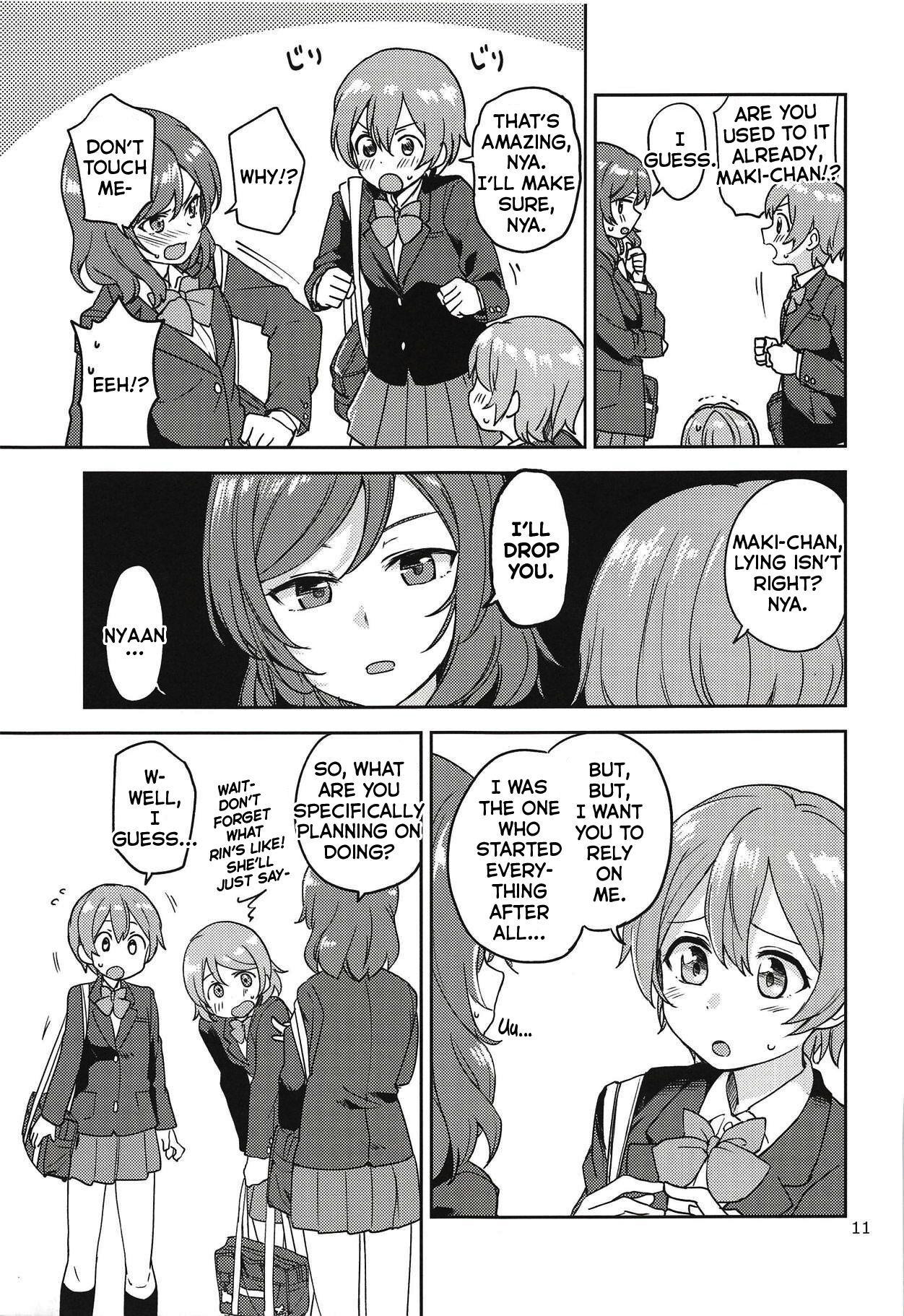 Hot Sluts Rin no Mondai Kakusanchuu! - Love live Toy - Page 10