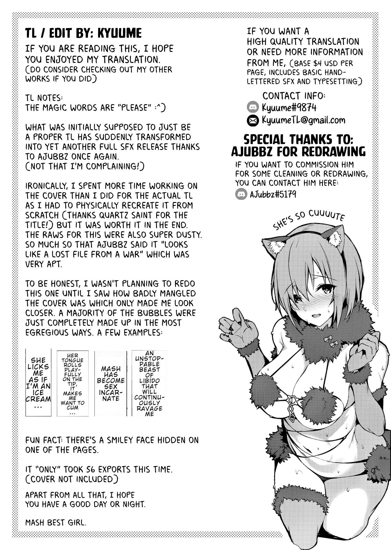 Foda Jibun ni dake Eroi Kao o Misete Kureru Kawaii Kouhai | The Naughty Side That My Adorable Kouhai Only Shows To Me - Fate grand order Cheating - Page 21