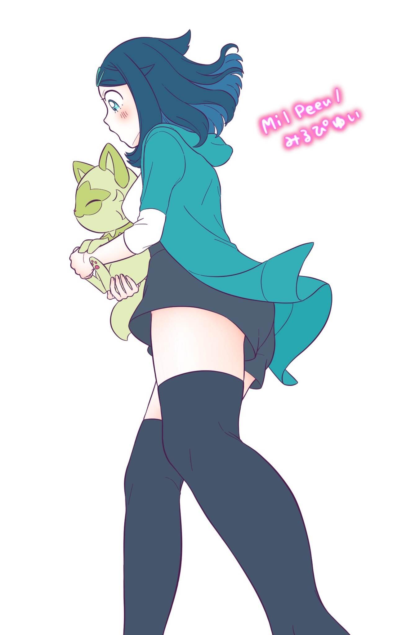 Gay Emo Liko-chan - Pokemon | pocket monsters Striptease - Picture 1