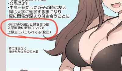 Kareshi kun Ga Shiranai Tsubame-chan no Dansei Keireki 2