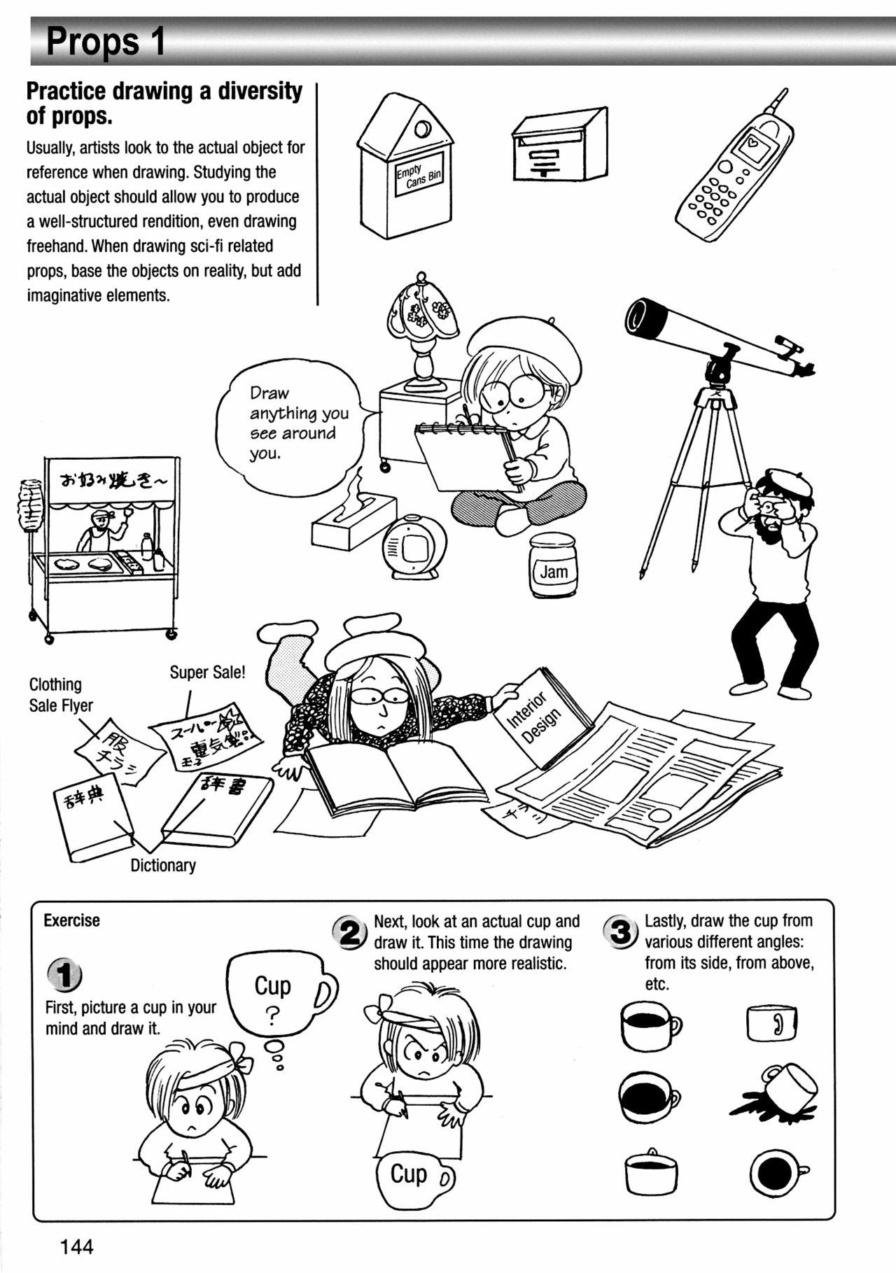 How to Draw Manga Vol. 8 - Super Basics by Angel Matsumoto 148