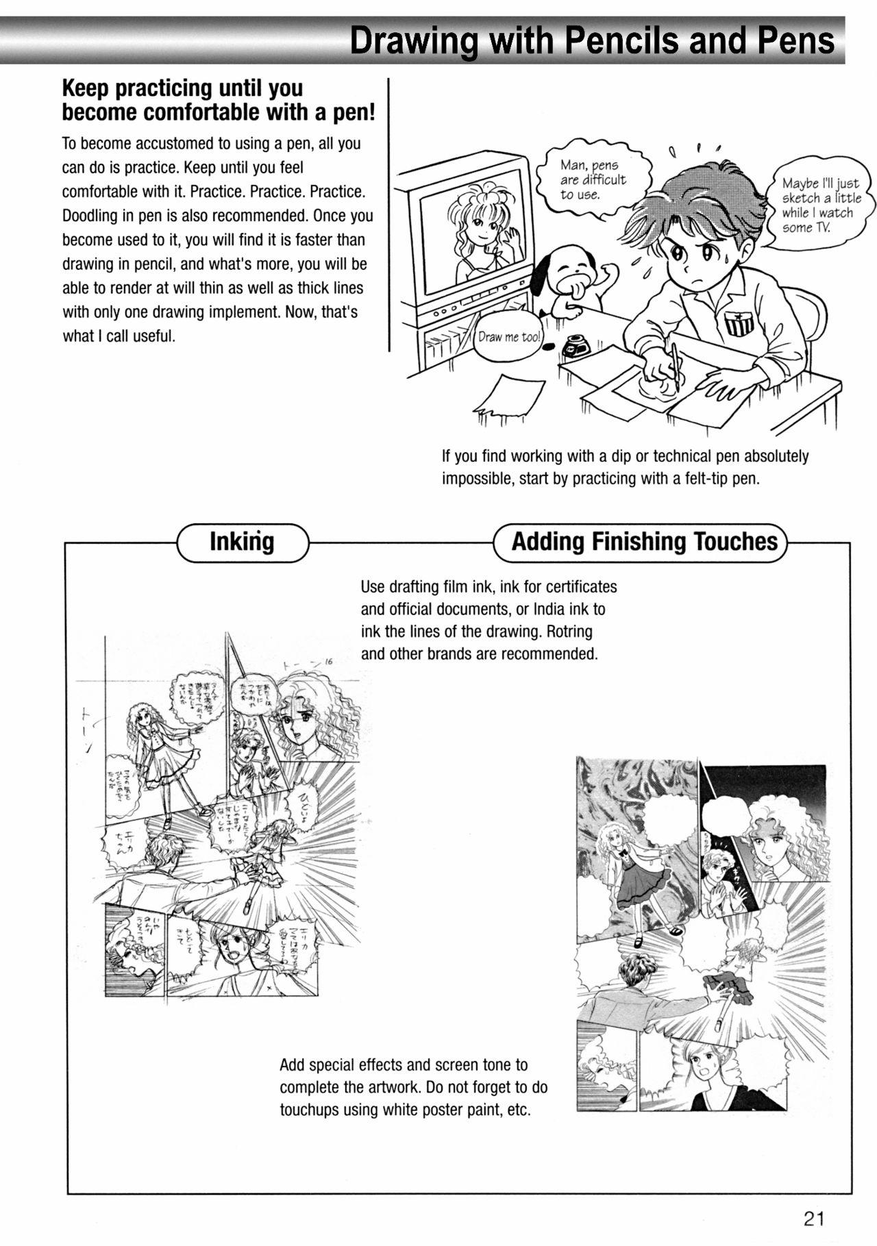 How to Draw Manga Vol. 8 - Super Basics by Angel Matsumoto 24