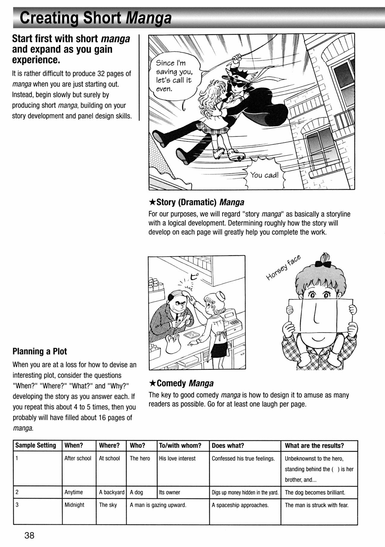 How to Draw Manga Vol. 8 - Super Basics by Angel Matsumoto 41