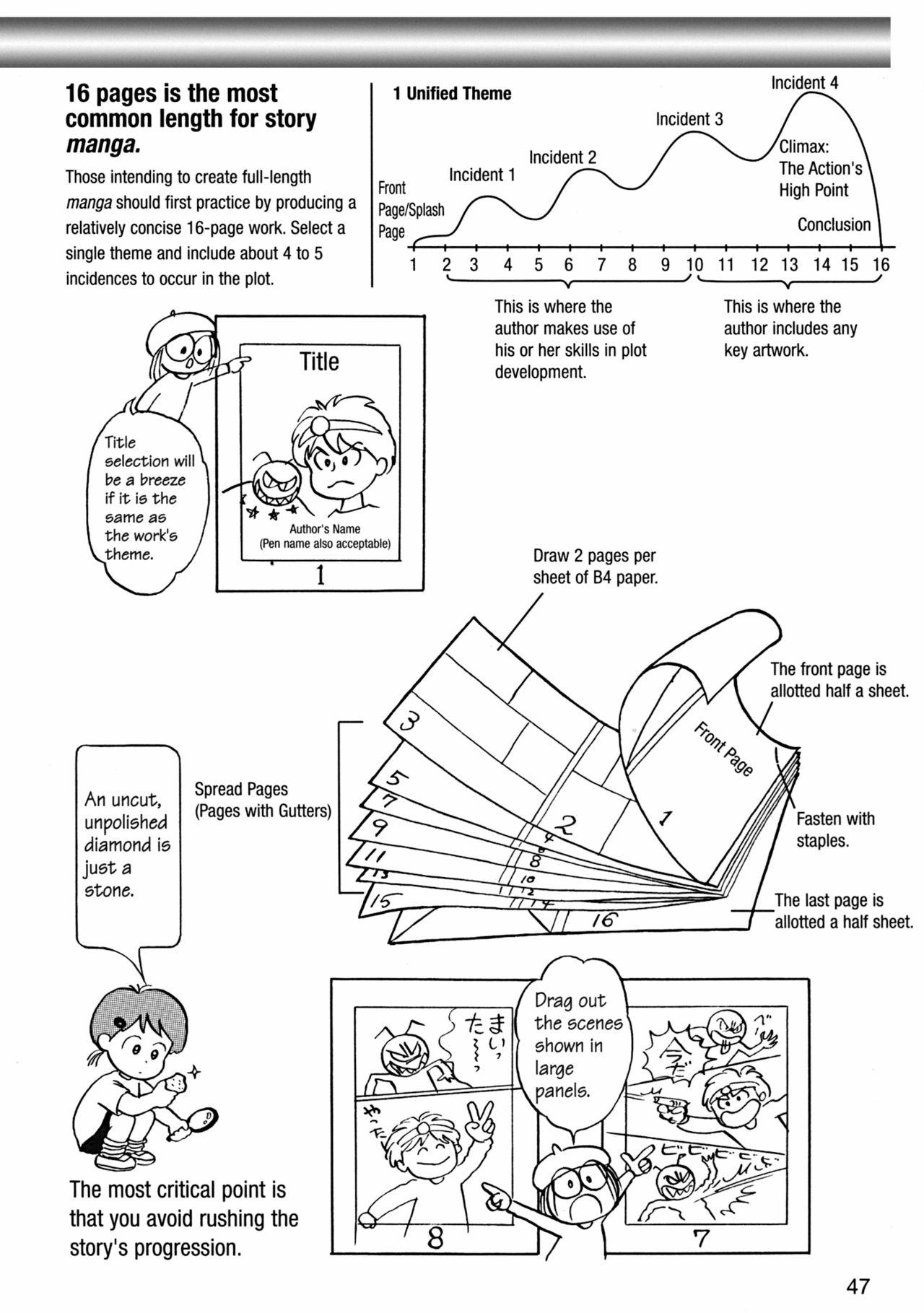 How to Draw Manga Vol. 8 - Super Basics by Angel Matsumoto 50