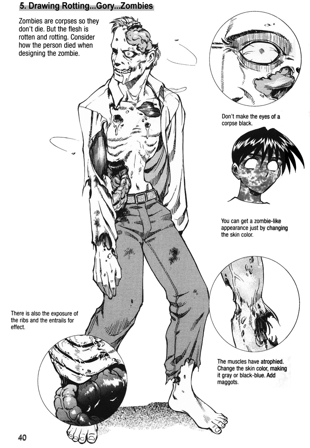 How to Draw Manga Vol. 24, Occult & Horror by Hikaru Hayashi 43