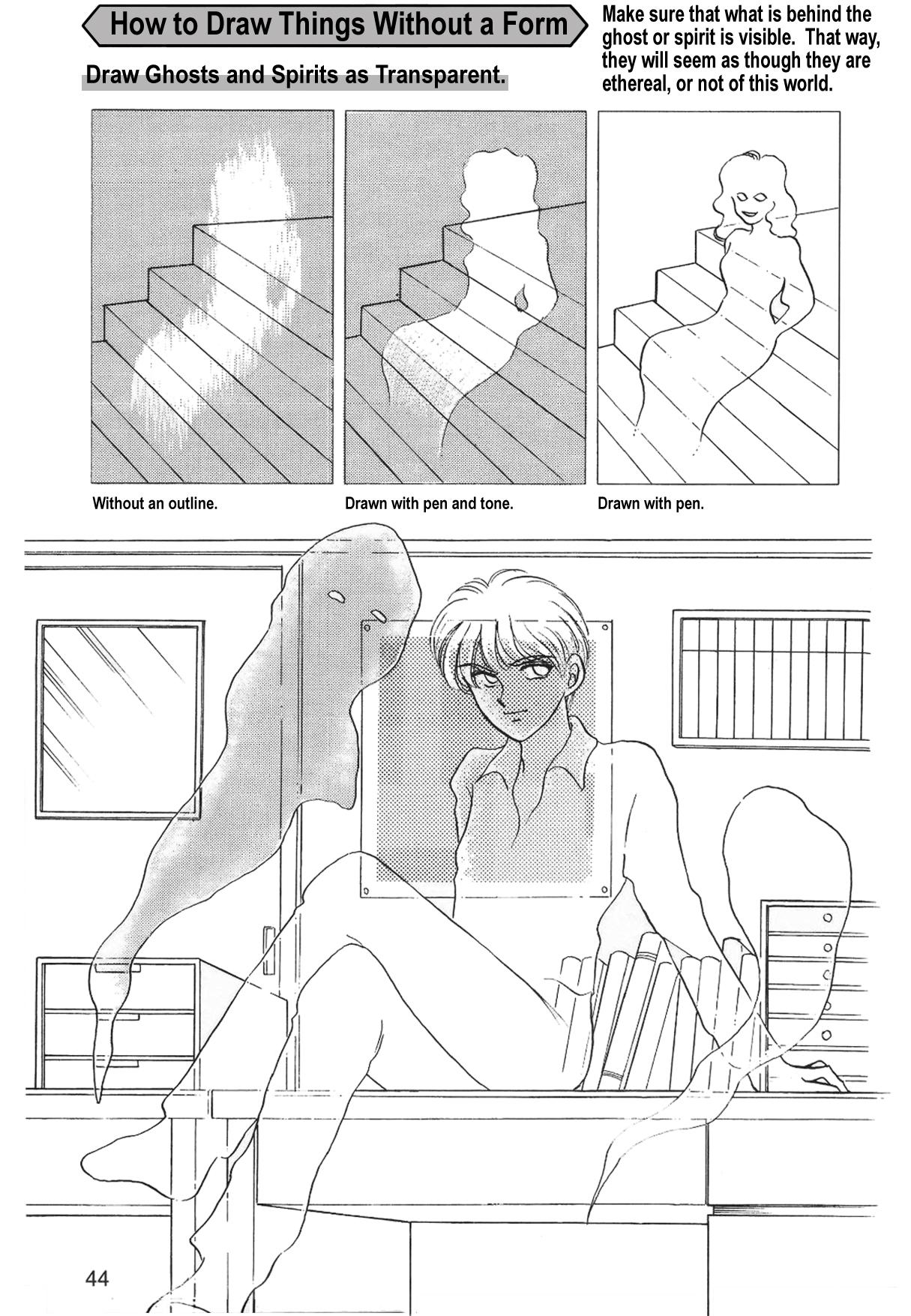 How to Draw Manga Vol. 24, Occult & Horror by Hikaru Hayashi 47