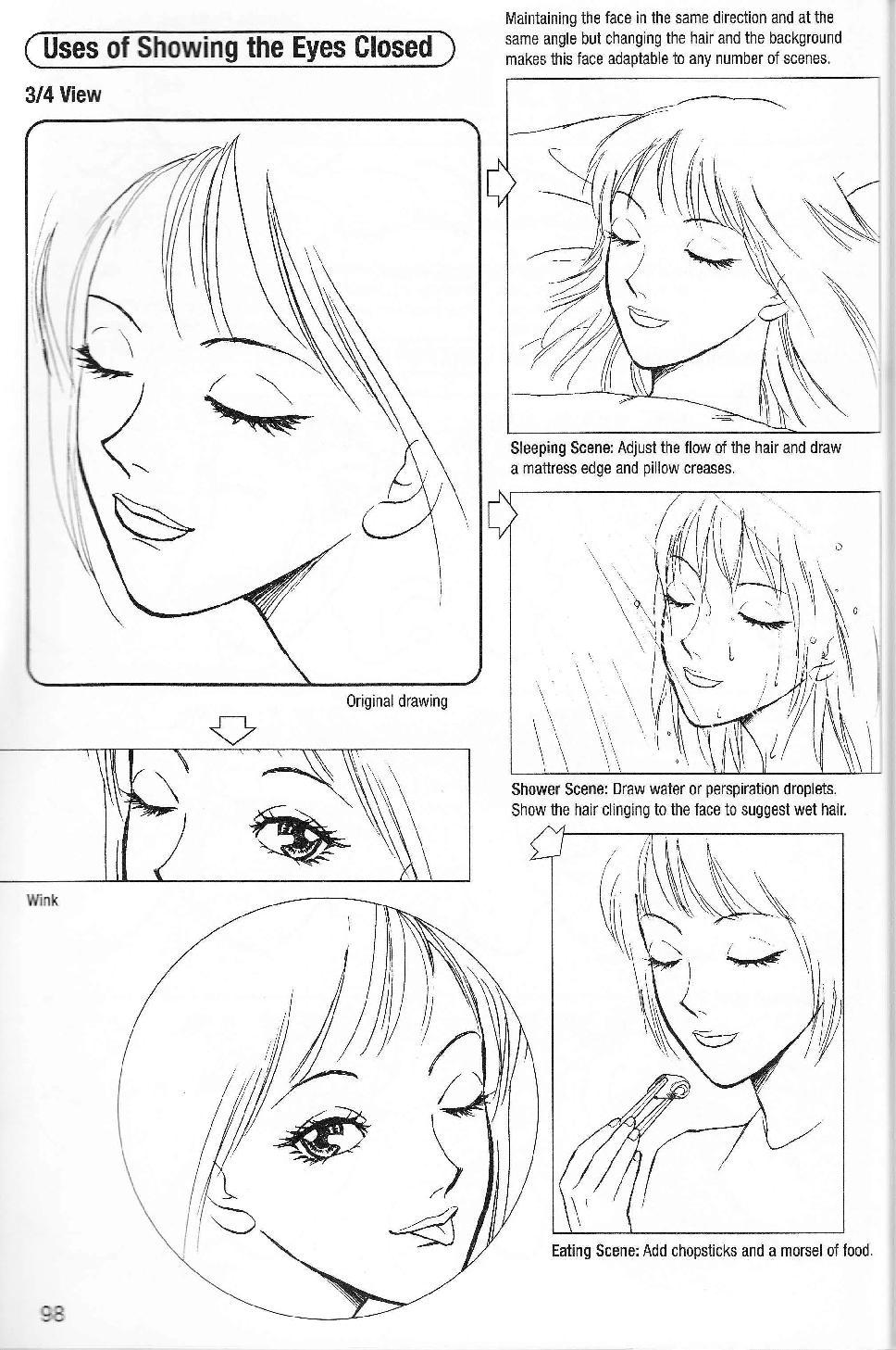 More How to Draw Manga Vol. 2 - Penning Characters 99