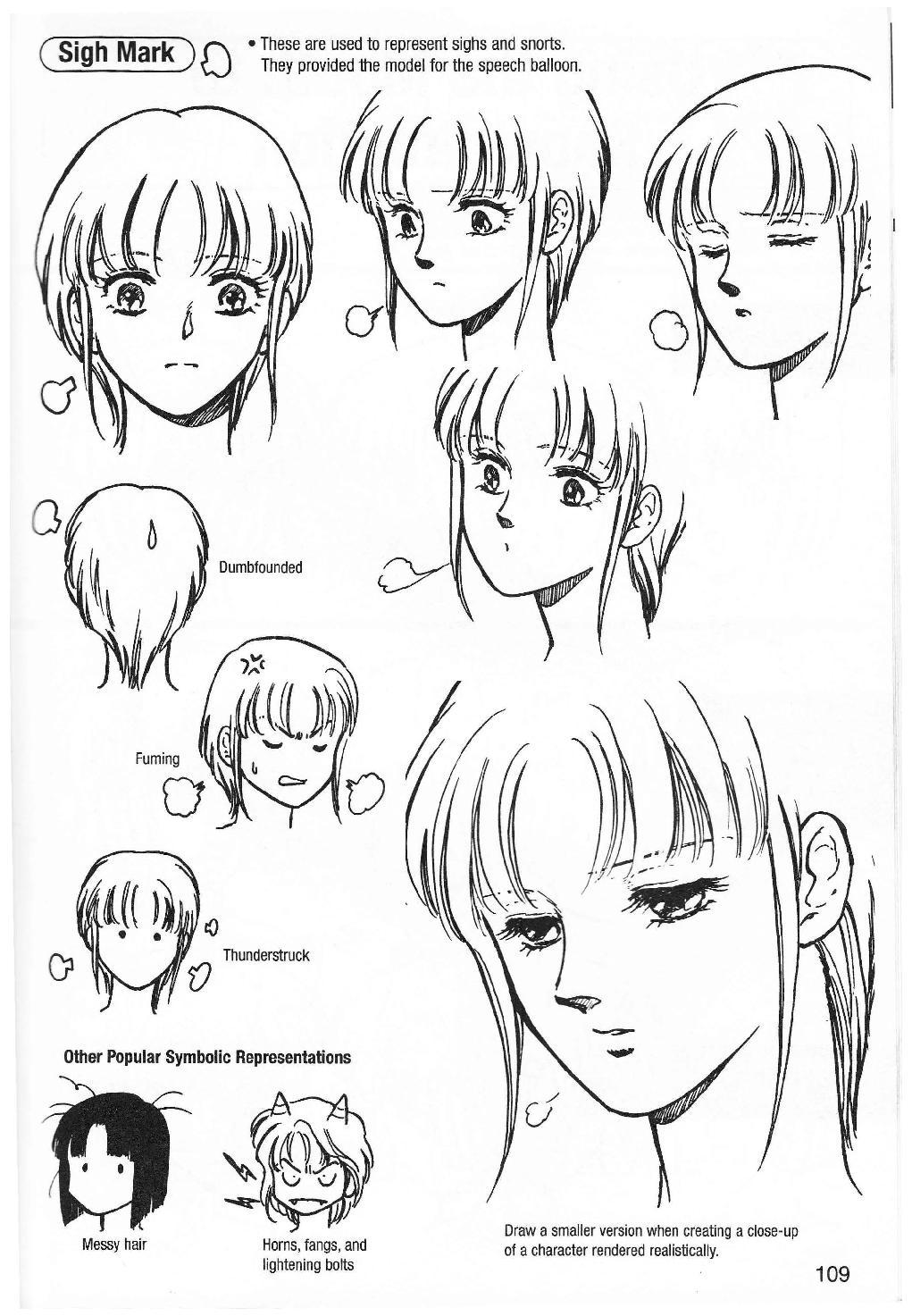 More How to Draw Manga Vol. 2 - Penning Characters 110