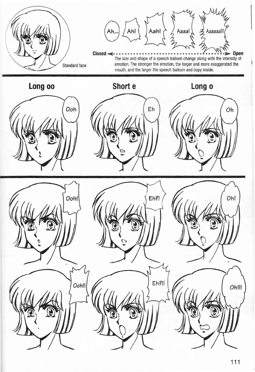 More How to Draw Manga Vol. 2 - Penning Characters 112
