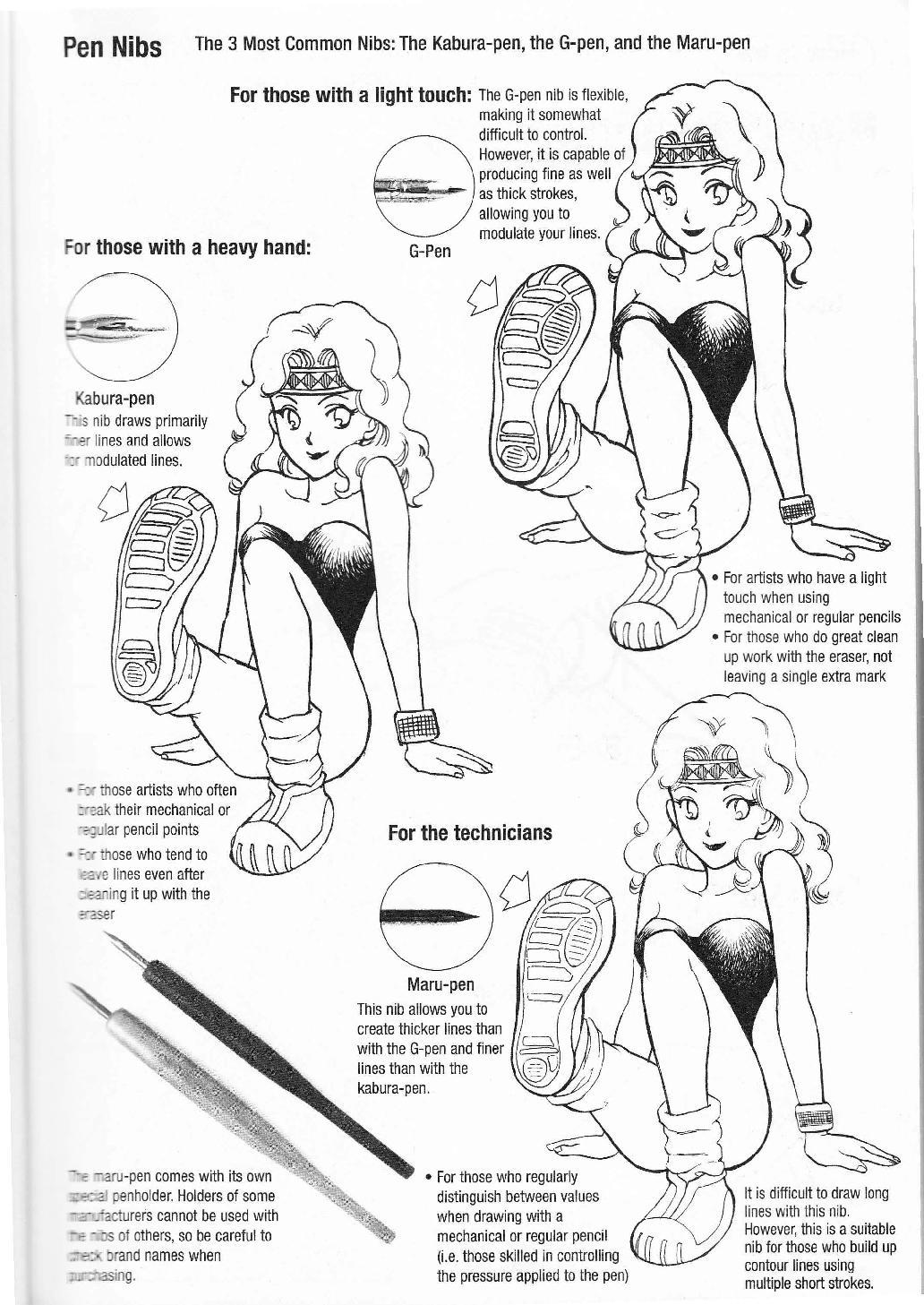 More How to Draw Manga Vol. 2 - Penning Characters 12