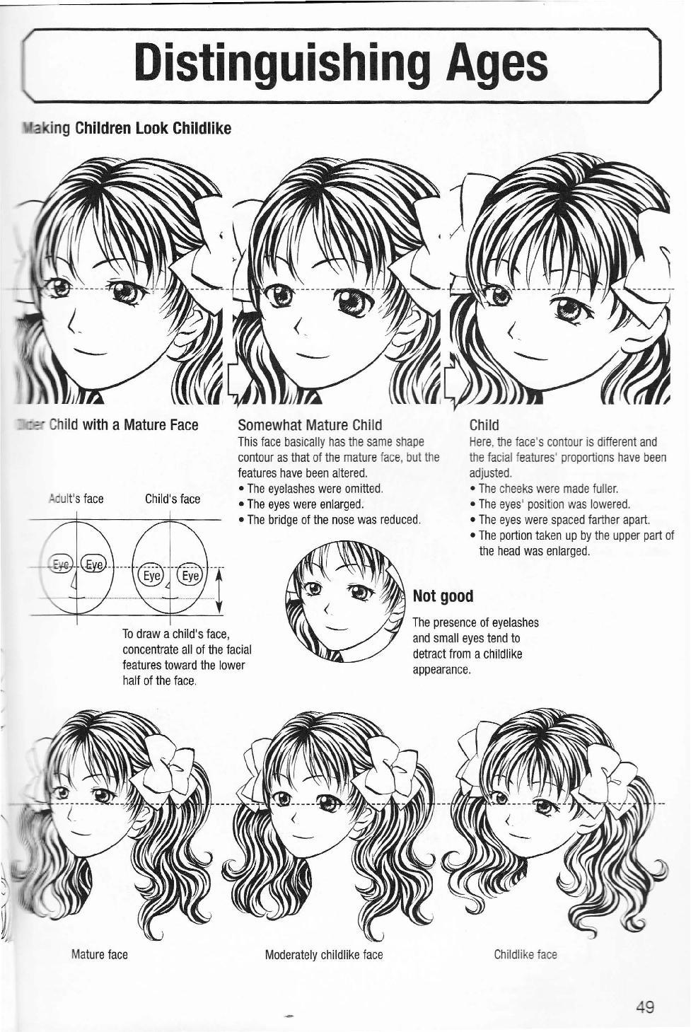 More How to Draw Manga Vol. 2 - Penning Characters 50