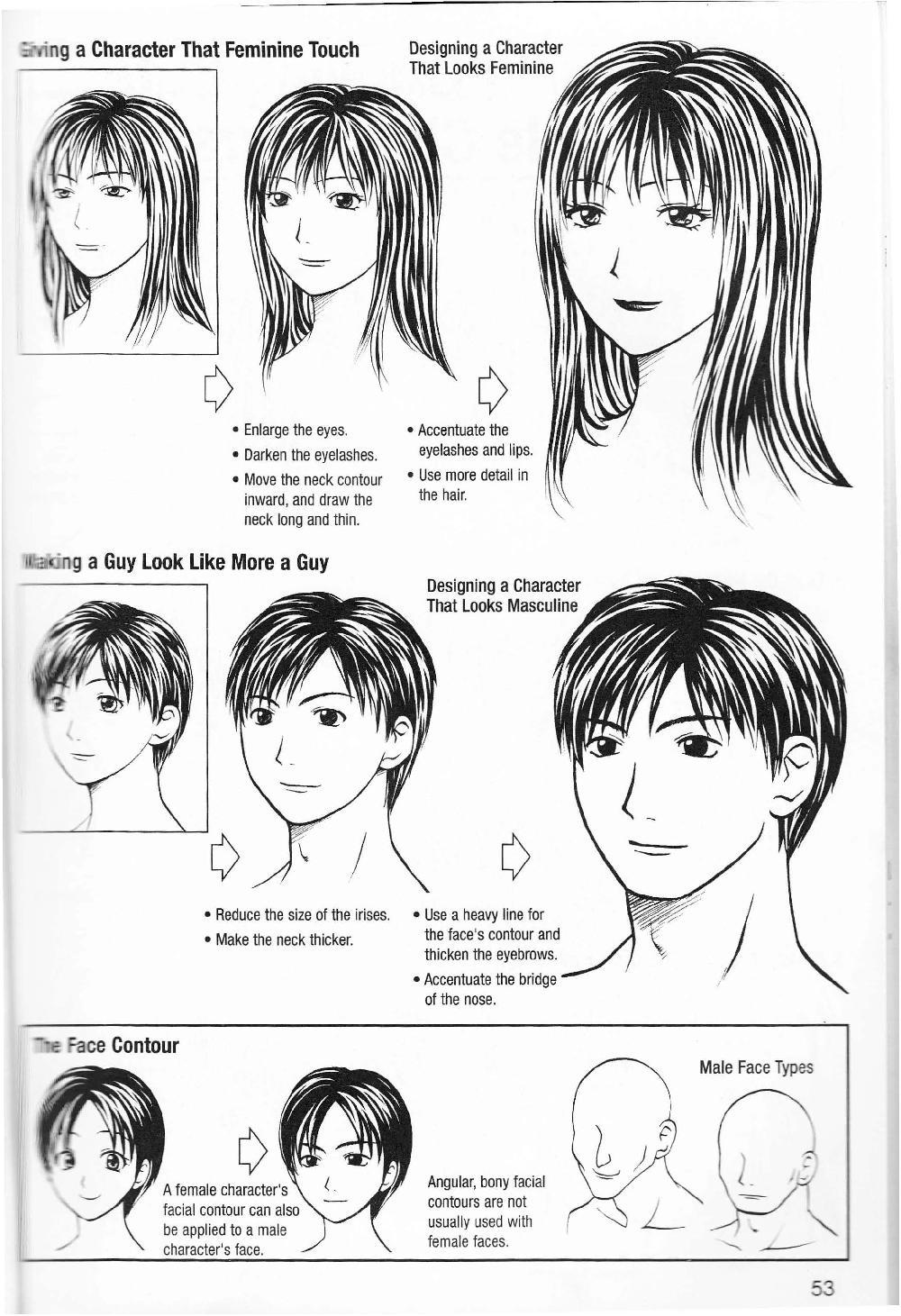 More How to Draw Manga Vol. 2 - Penning Characters 54