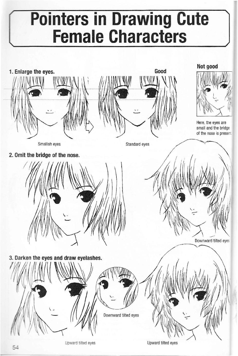 More How to Draw Manga Vol. 2 - Penning Characters 55