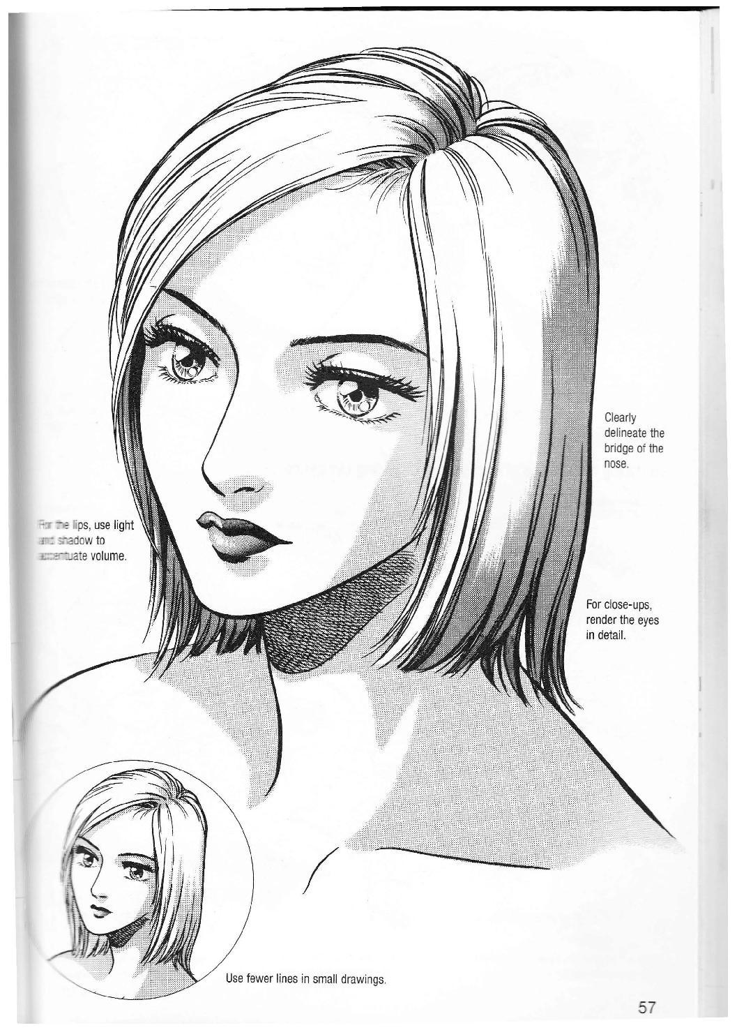 More How to Draw Manga Vol. 2 - Penning Characters 58