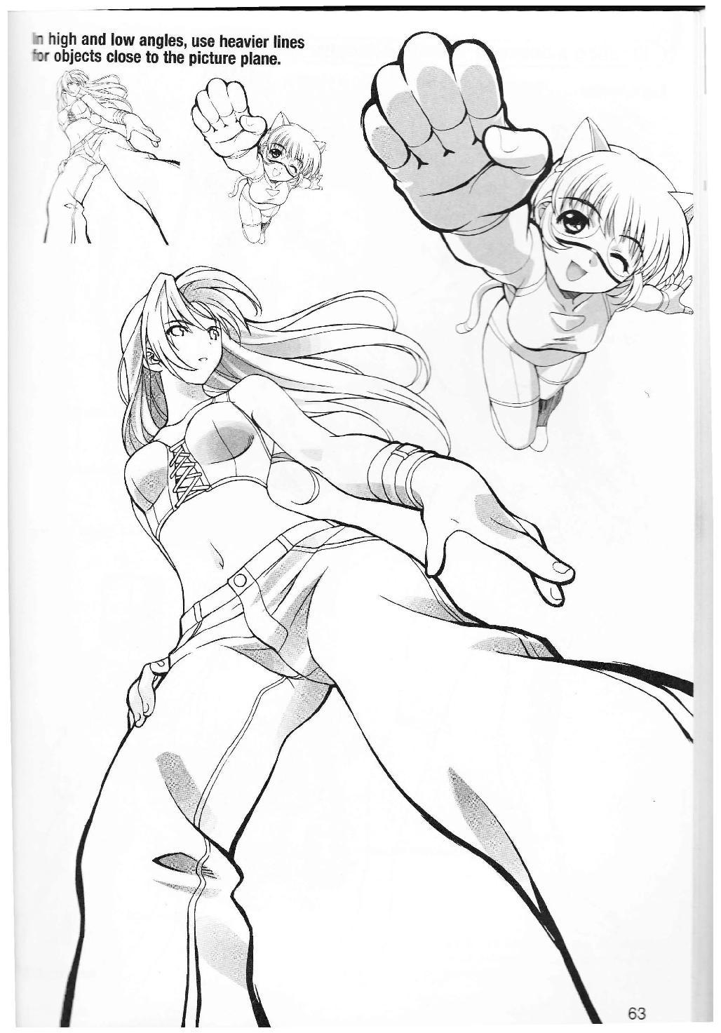 More How to Draw Manga Vol. 2 - Penning Characters 64