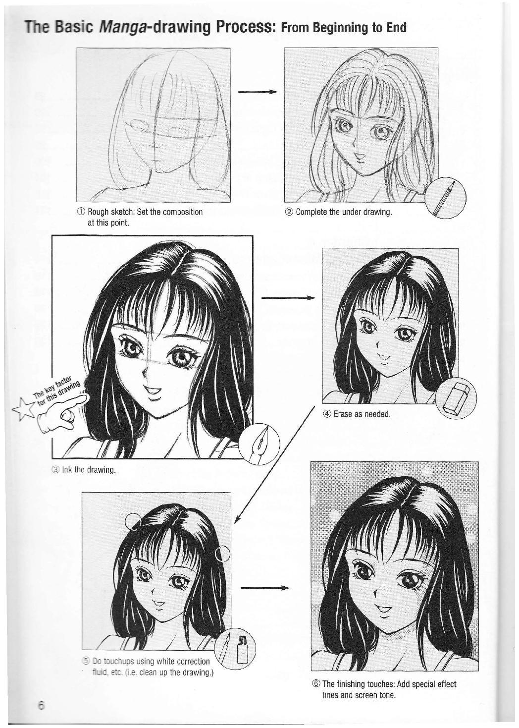 Flexible More How to Draw Manga Vol. 2 - Penning Characters Buttplug - Page 8