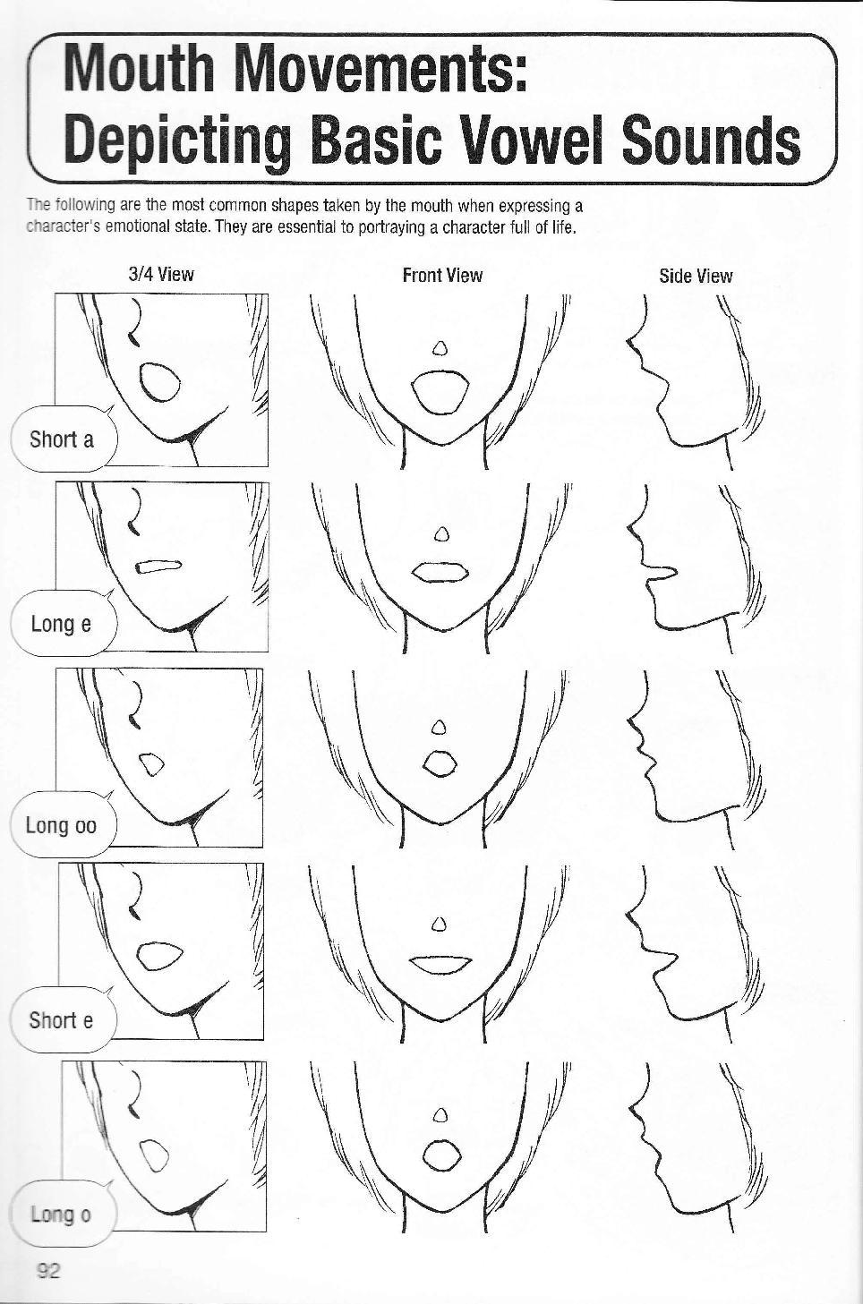 More How to Draw Manga Vol. 2 - Penning Characters 93