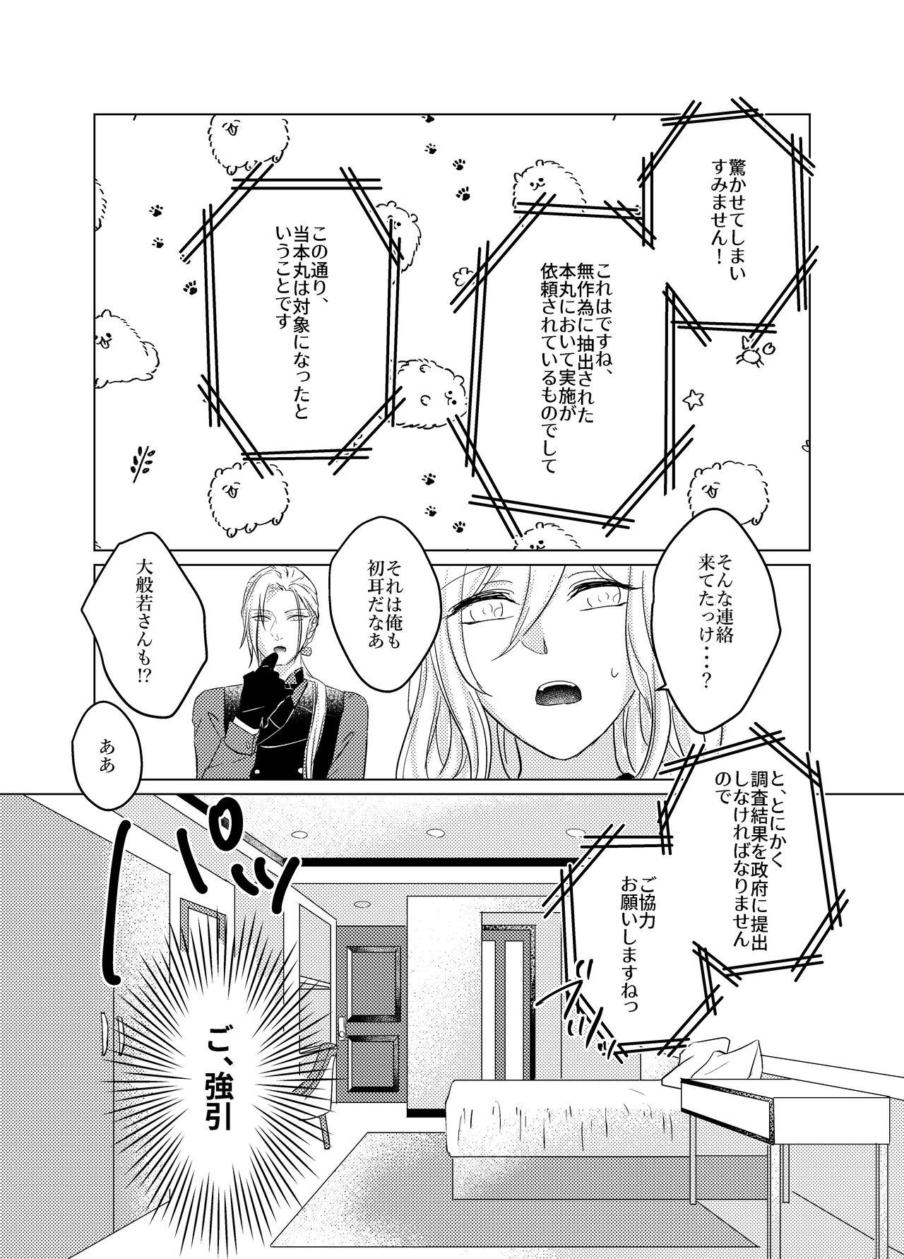 Long Hair Daihannya-san, Sore Nonjaun desu ka!? - Touken ranbu Mallu - Page 7