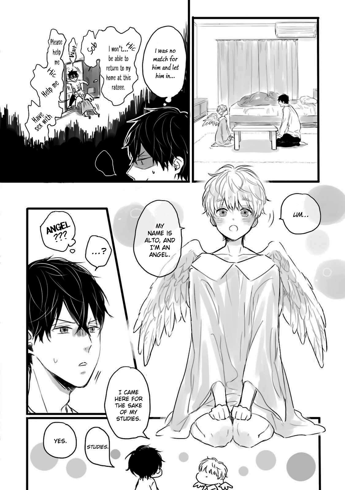 Gay Brownhair Boku, Ecchi na Tenshi desu! | I'm a Sex Angel! Phat - Page 9