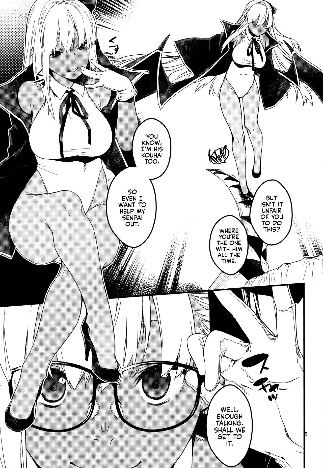 Les Kouhai Sensou Kouhen | The Second Kouhai War - Fate grand order Cum On Tits - Page 5