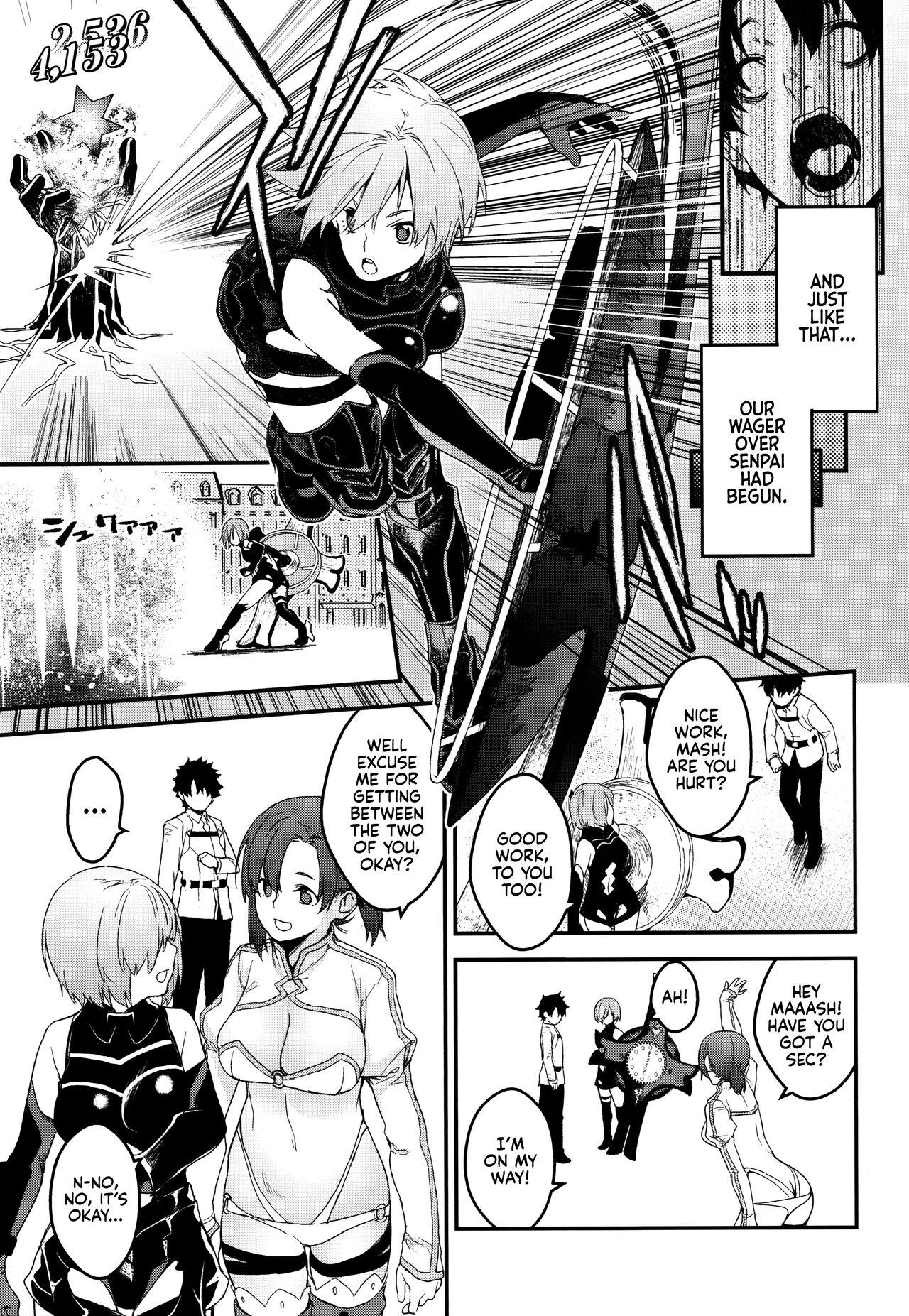 Les Kouhai Sensou Kouhen | The Second Kouhai War - Fate grand order Cum On Tits - Page 7