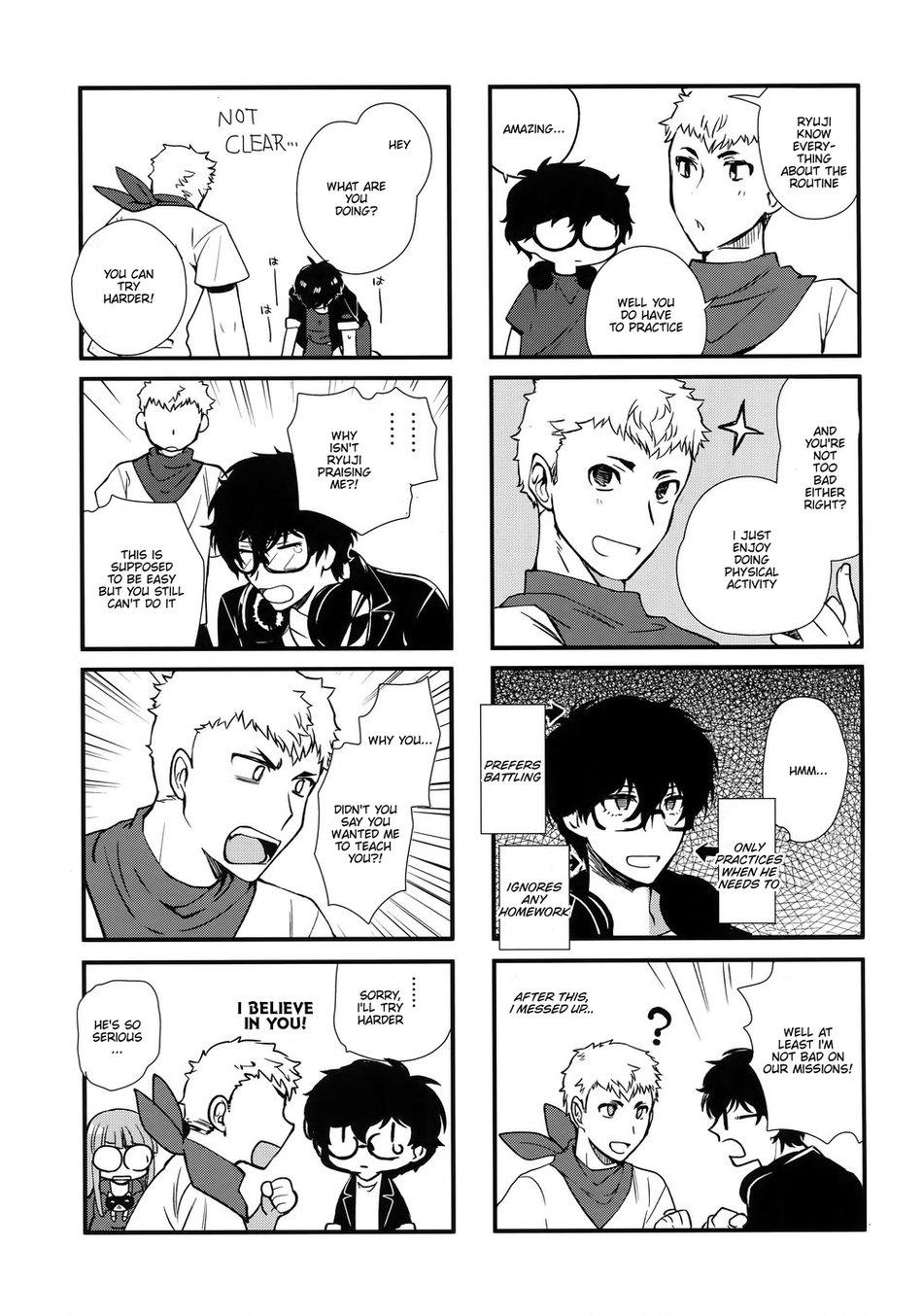 Gay Brownhair DANCE!! - Persona 5  - Page 8