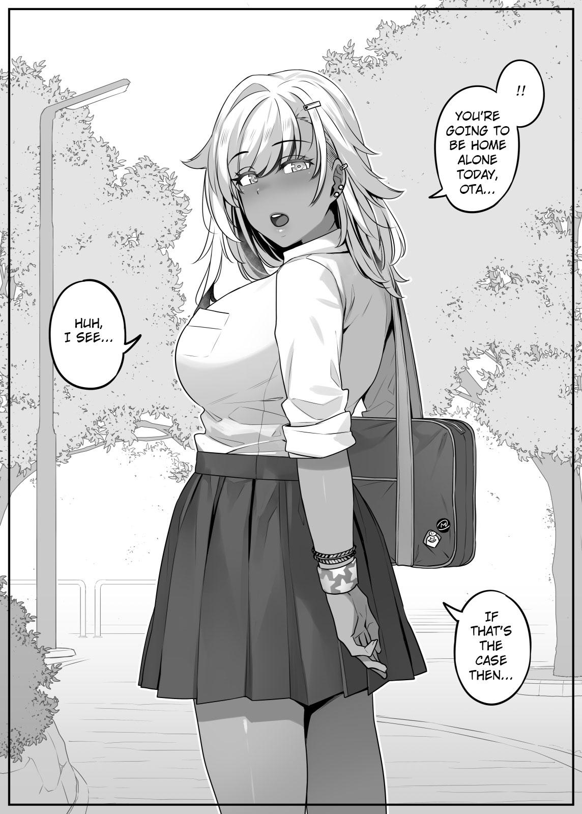 Blowjob [Mitsuba Minoru] Otaku-kun no Koto ga Daisuki na Kasshoku Gal no Hanashi | The story of a brown gal who loves otaku-kun [English] [PHILO] - Original Pierced - Page 9