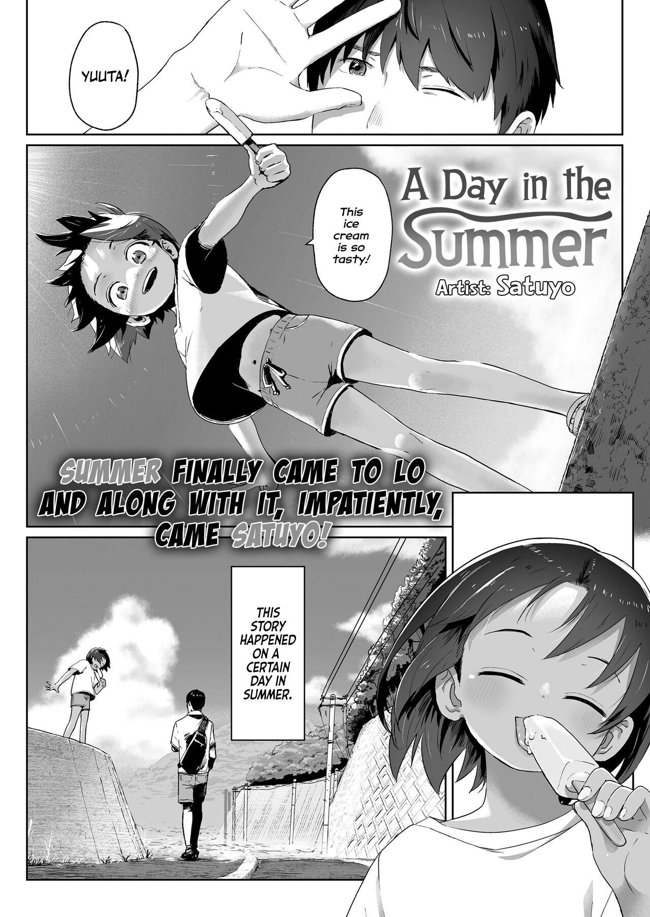 Twerking Ano Natsu no Hanashi | A Day in the Summer! Girl On Girl - Picture 1