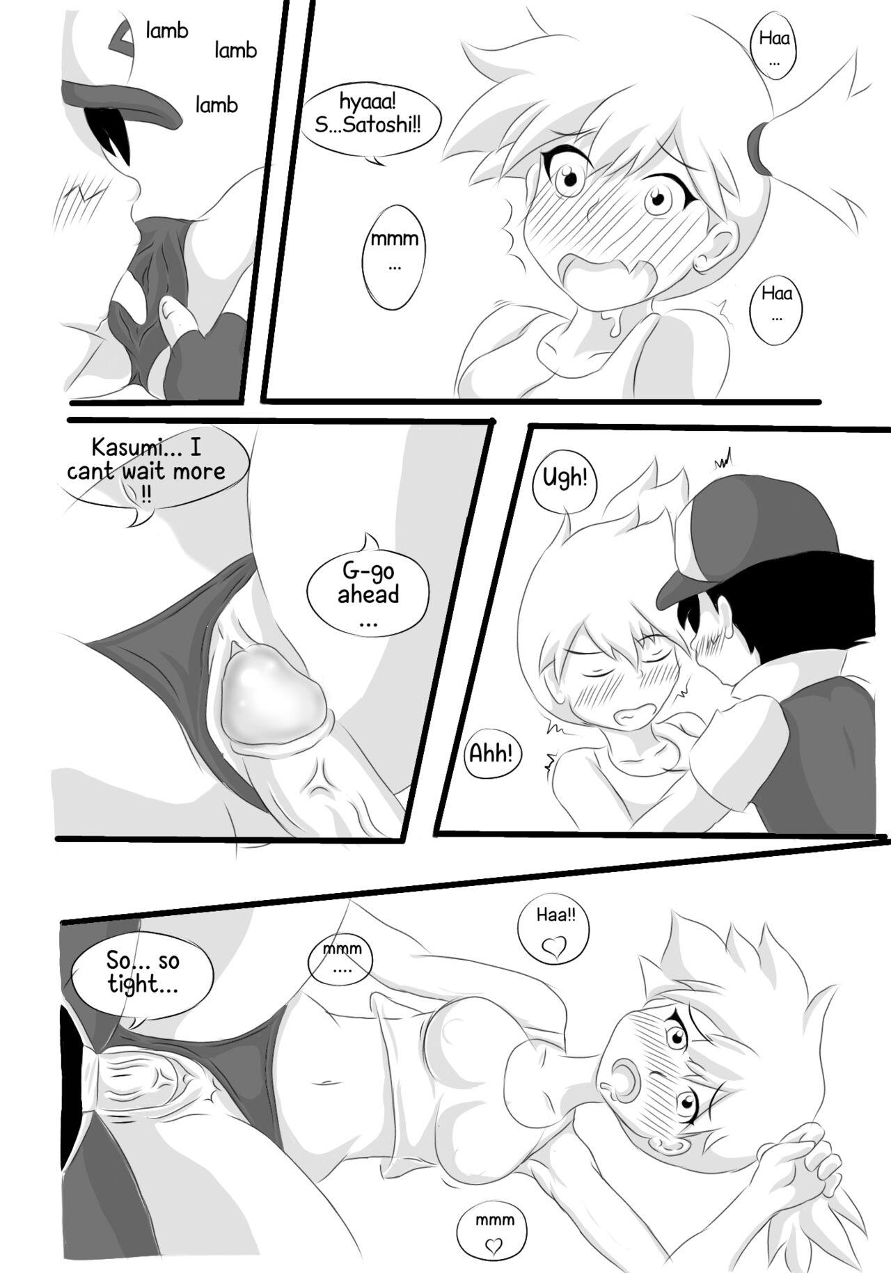 Suckingcock Kasumi and Satoshi - Pokemon | pocket monsters Nalgas - Page 6