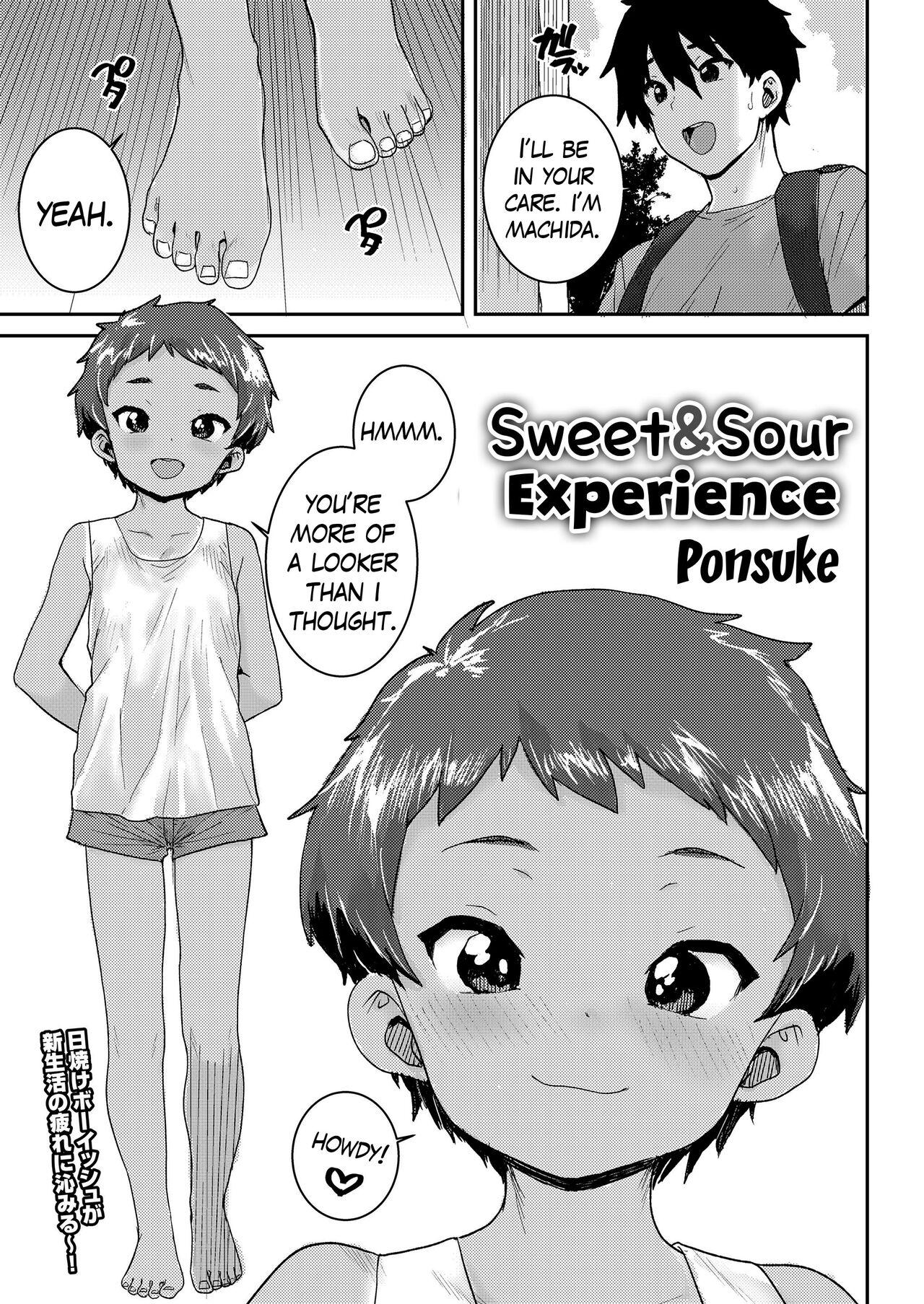 Ride Amazuppai Keiken | Sweet & Sour Experience Ballbusting - Page 1