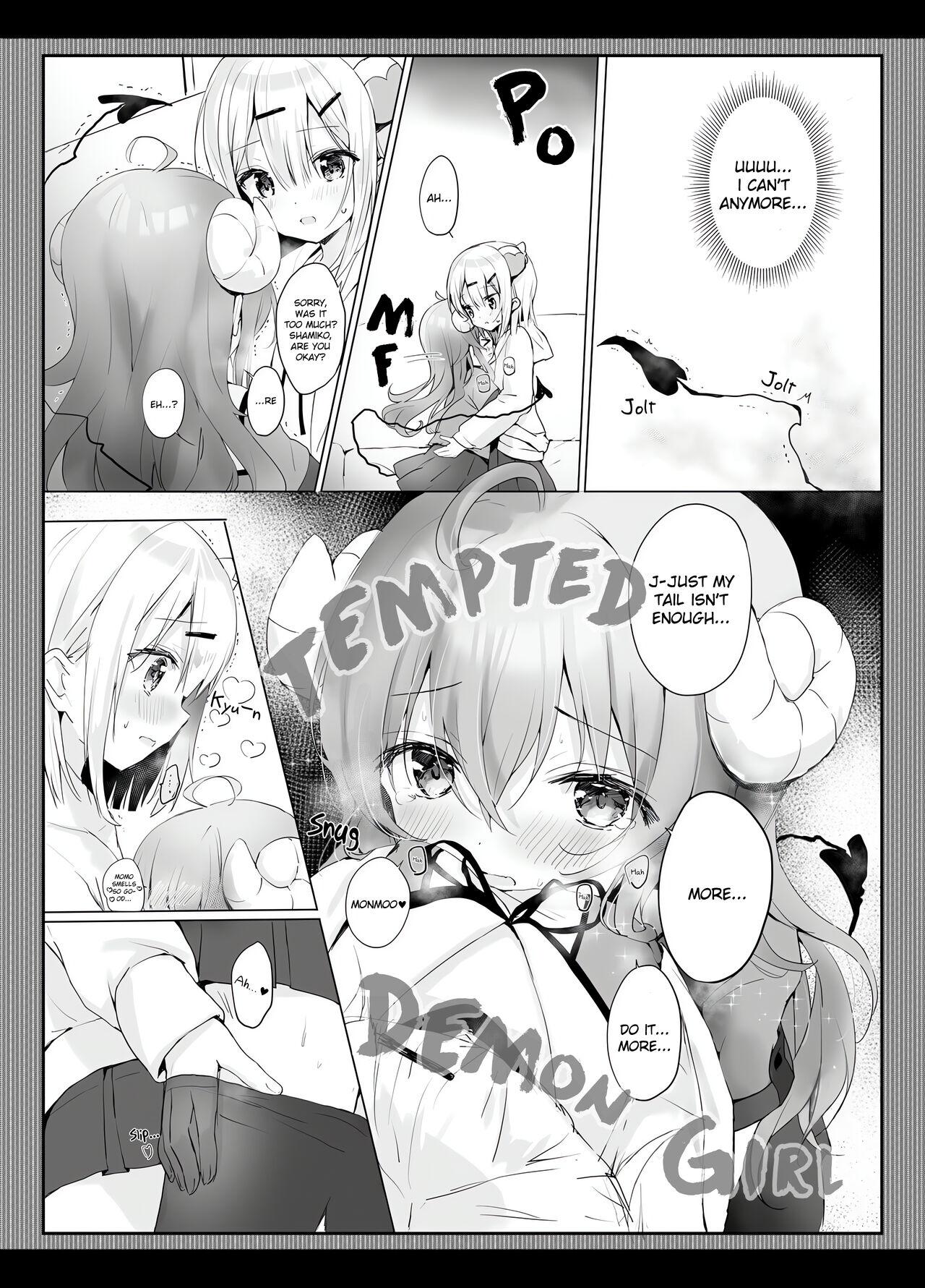 Gay Cumshot Shamiko wa Yuuwaku Mazoku nano kana? - Machikado mazoku | the demon girl next door Softcore - Page 9